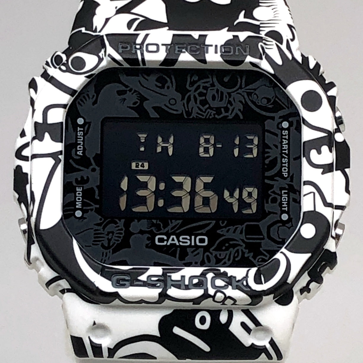 DW-5600GU-7 G-UNIVERSE 歴代キャラクタープリント