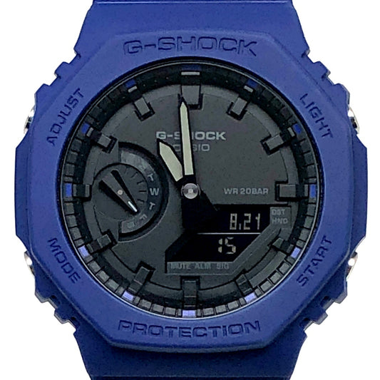 GA-2100-2A オクタゴン カシオーク ネイビー×ブラック