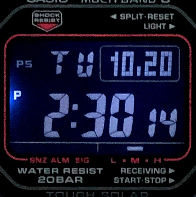GW-M5610U-2 電波ソーラー LEDバックライト搭載