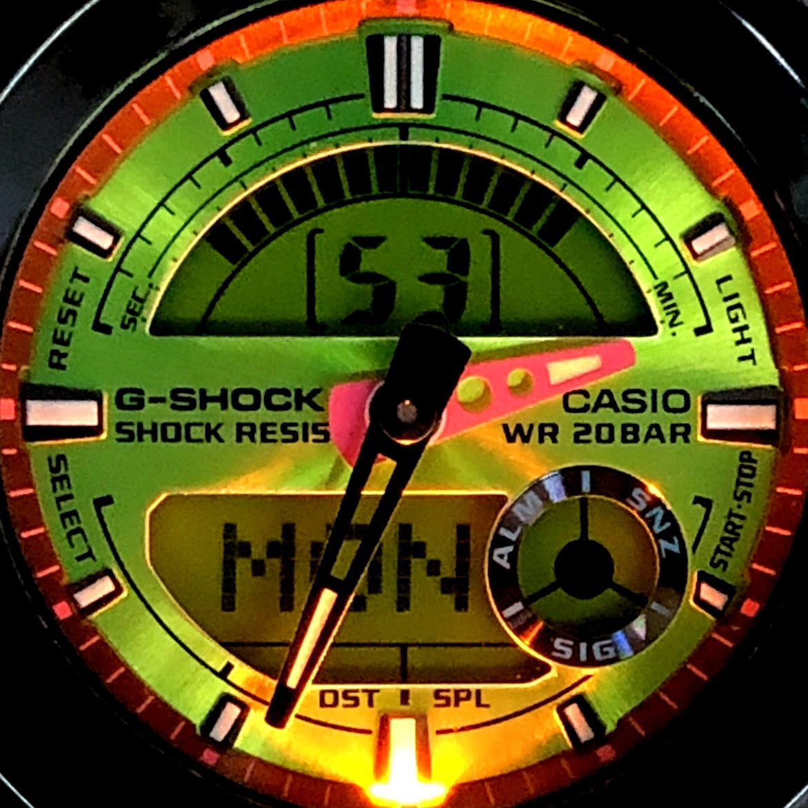 AW-582SC-1A クレイジーカラーズ ブラック×グリーン