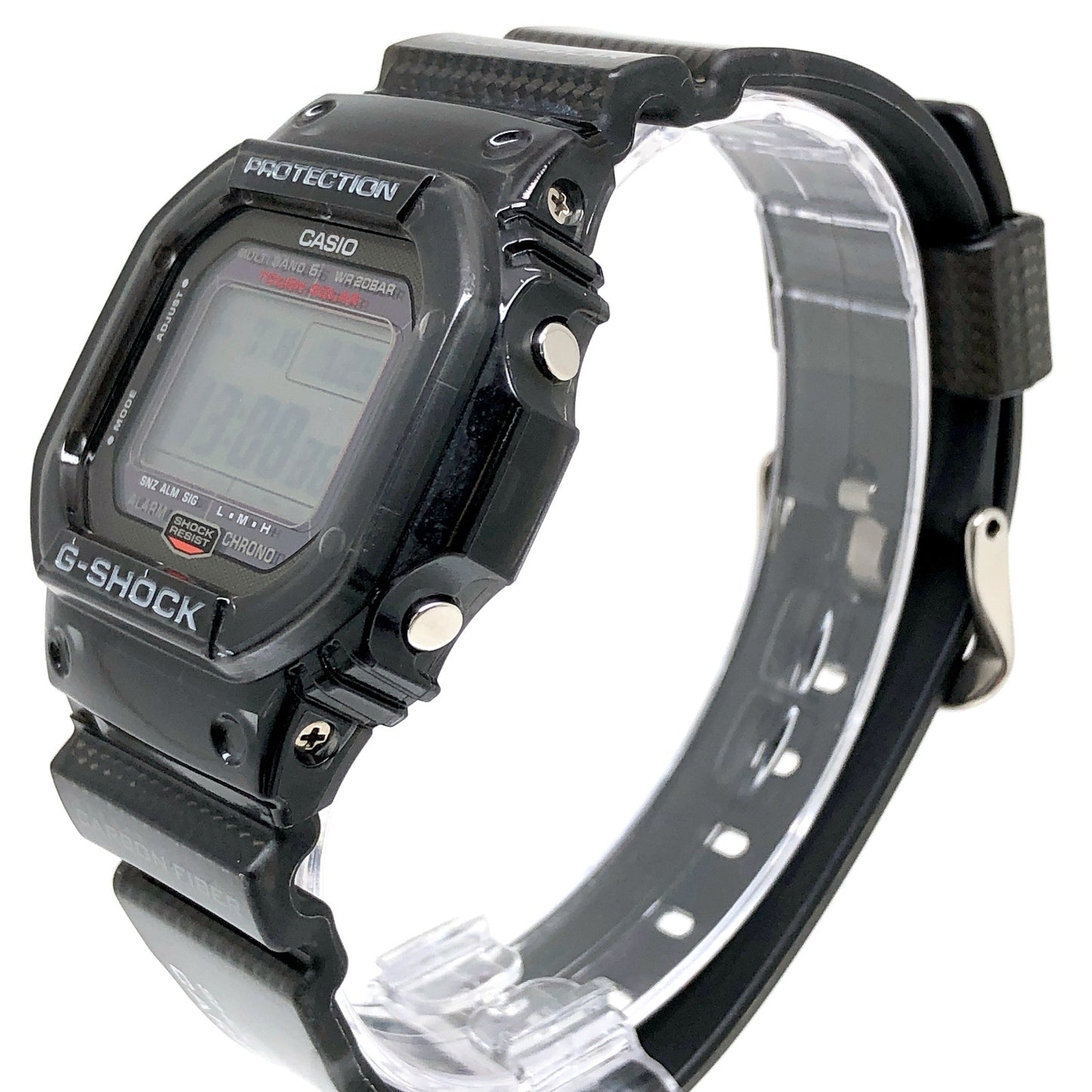 GW-S5600U-1 電波ソーラー搭載 LEDバックライト カーボンファイバー