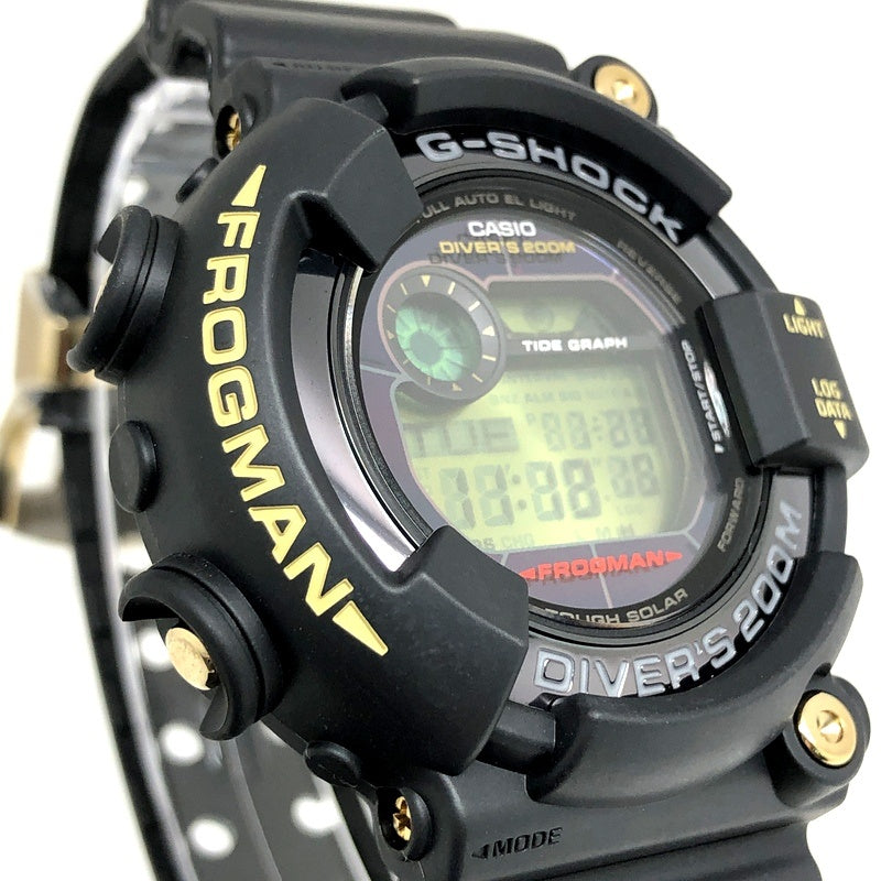 GF-8235D-1B Gショック35周年記念 フロッグマン 黒金蛙