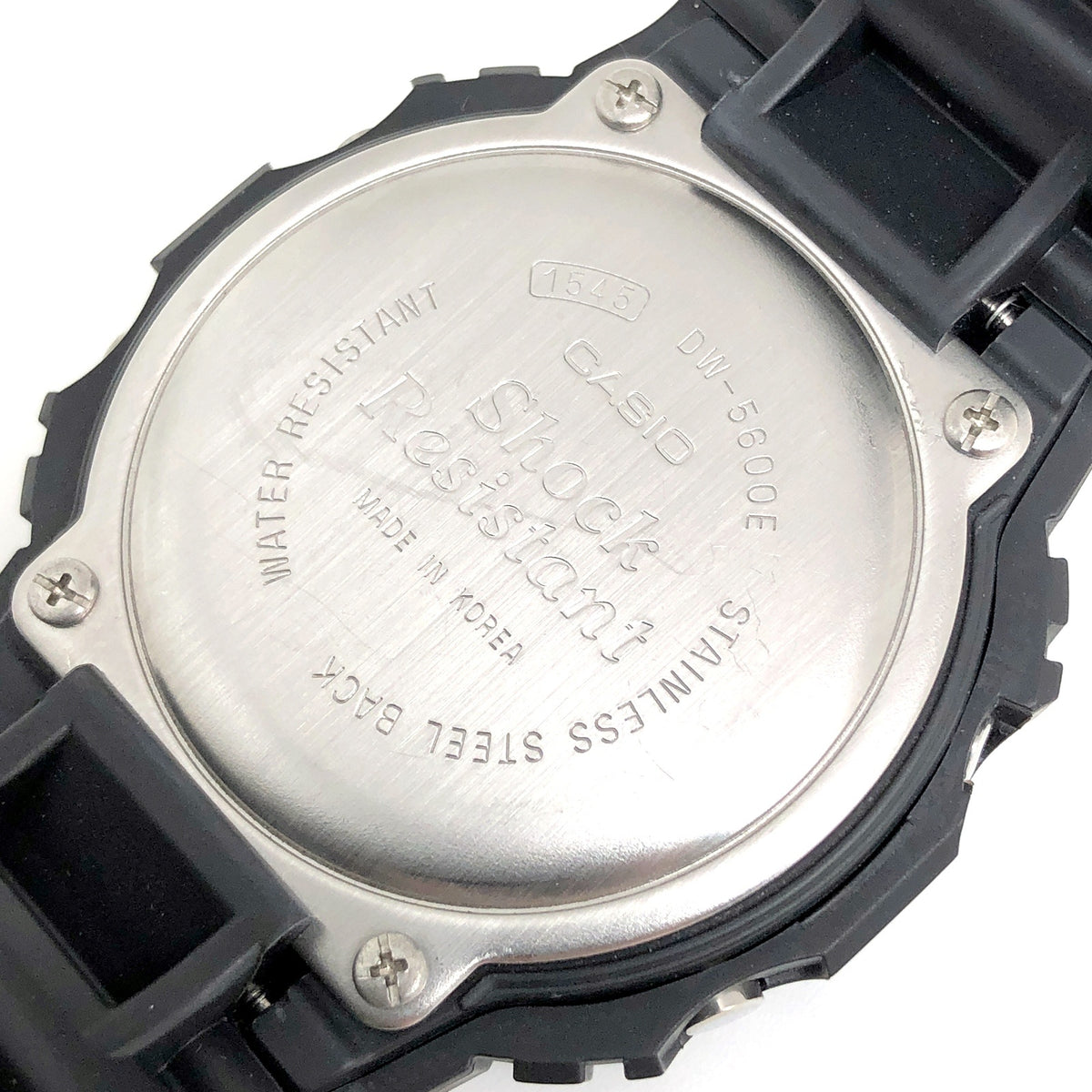 DW-5600E-1 スピードモデル M1545 国内20BAR ELバックライト