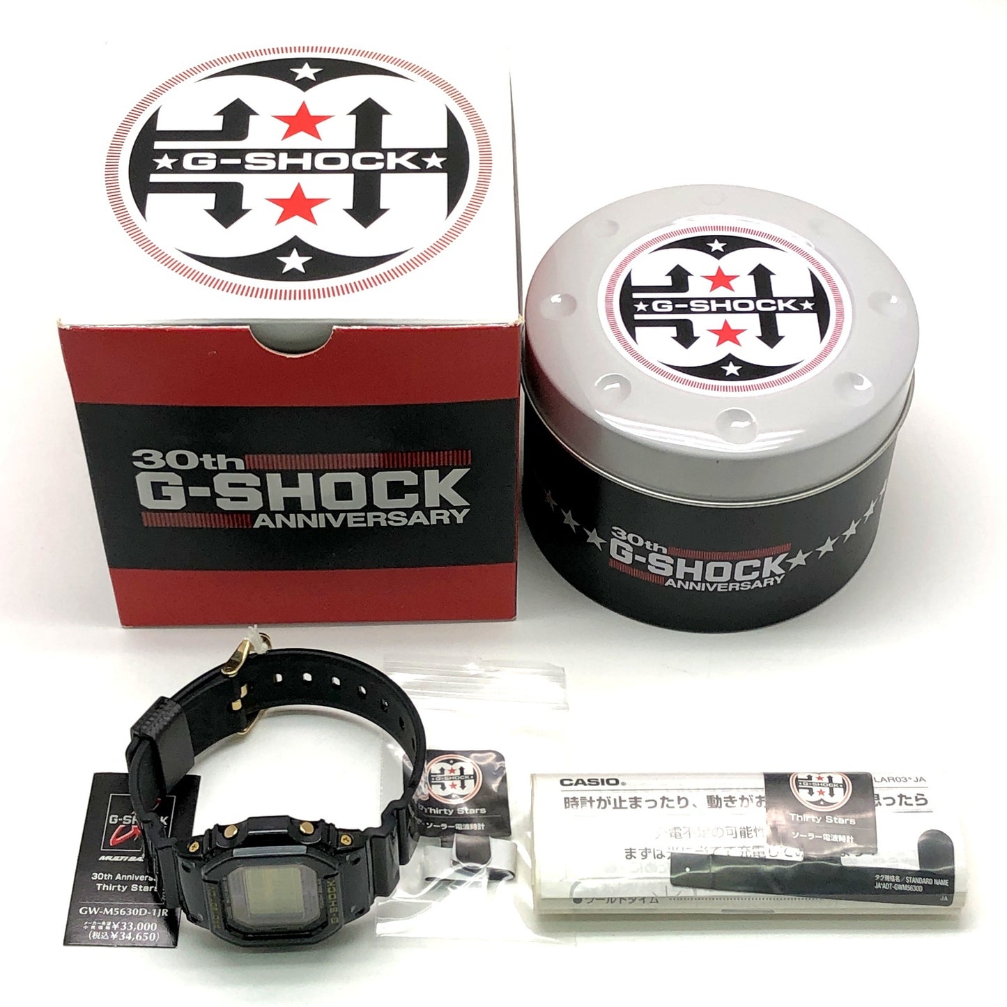 GW-M5630D-1JR 30周年記念 サーティスターズ 電波ソーラーモデル