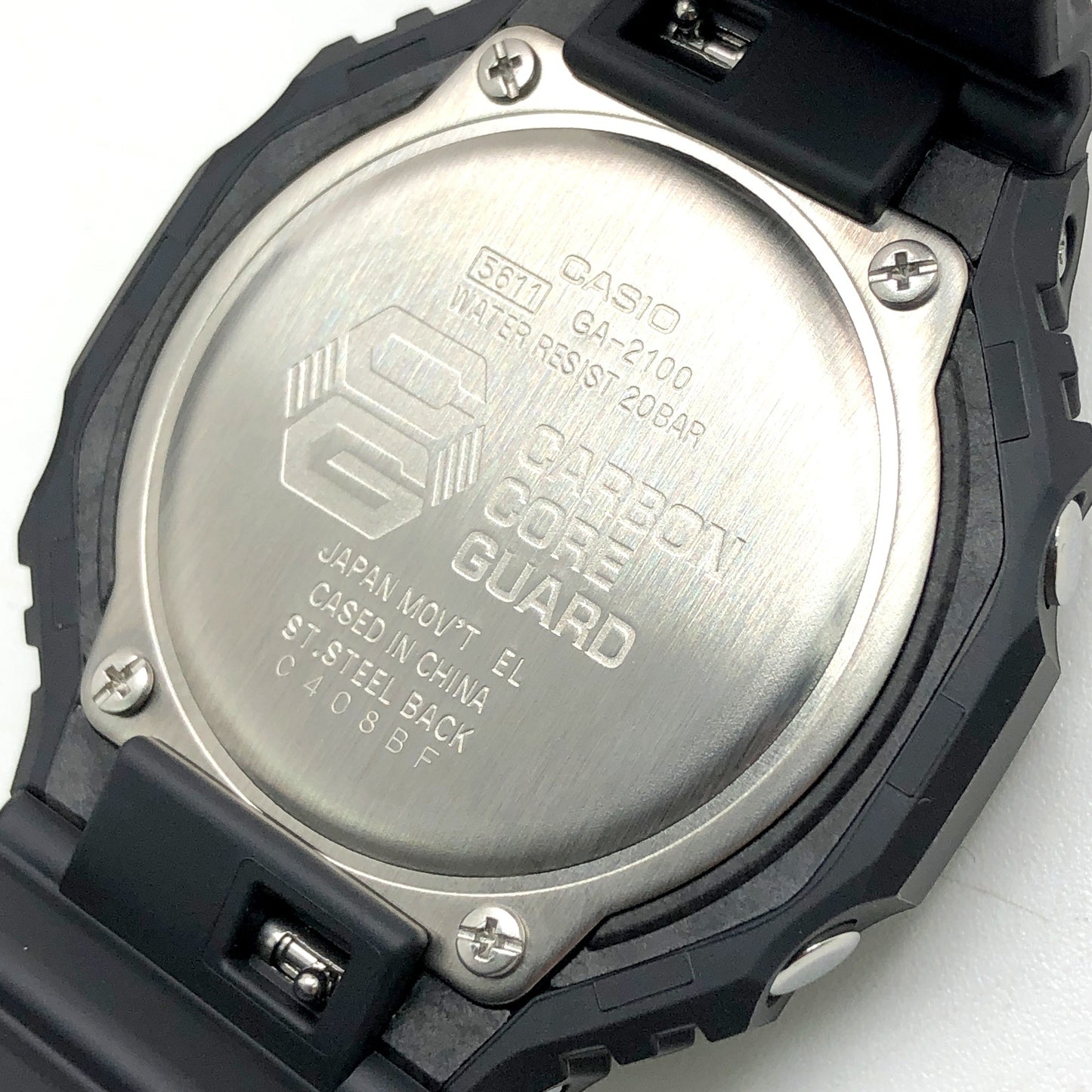 GA-2100-1A オクタゴン カシオーク ブラック