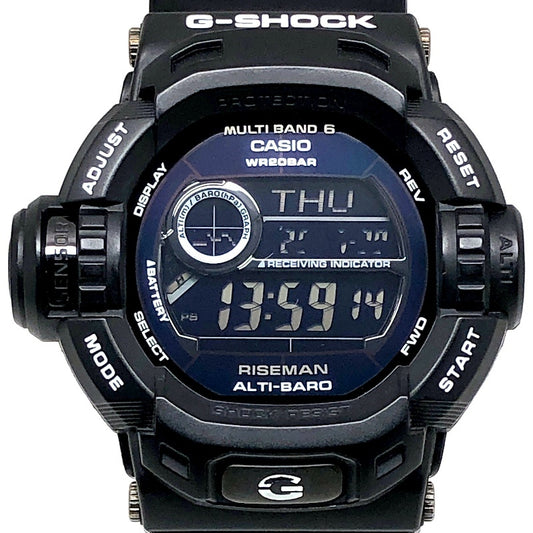 GW-9200BWJ-1 ライズマン ガリッシュブラック 電波ソーラー ツインセンサー搭載モデル