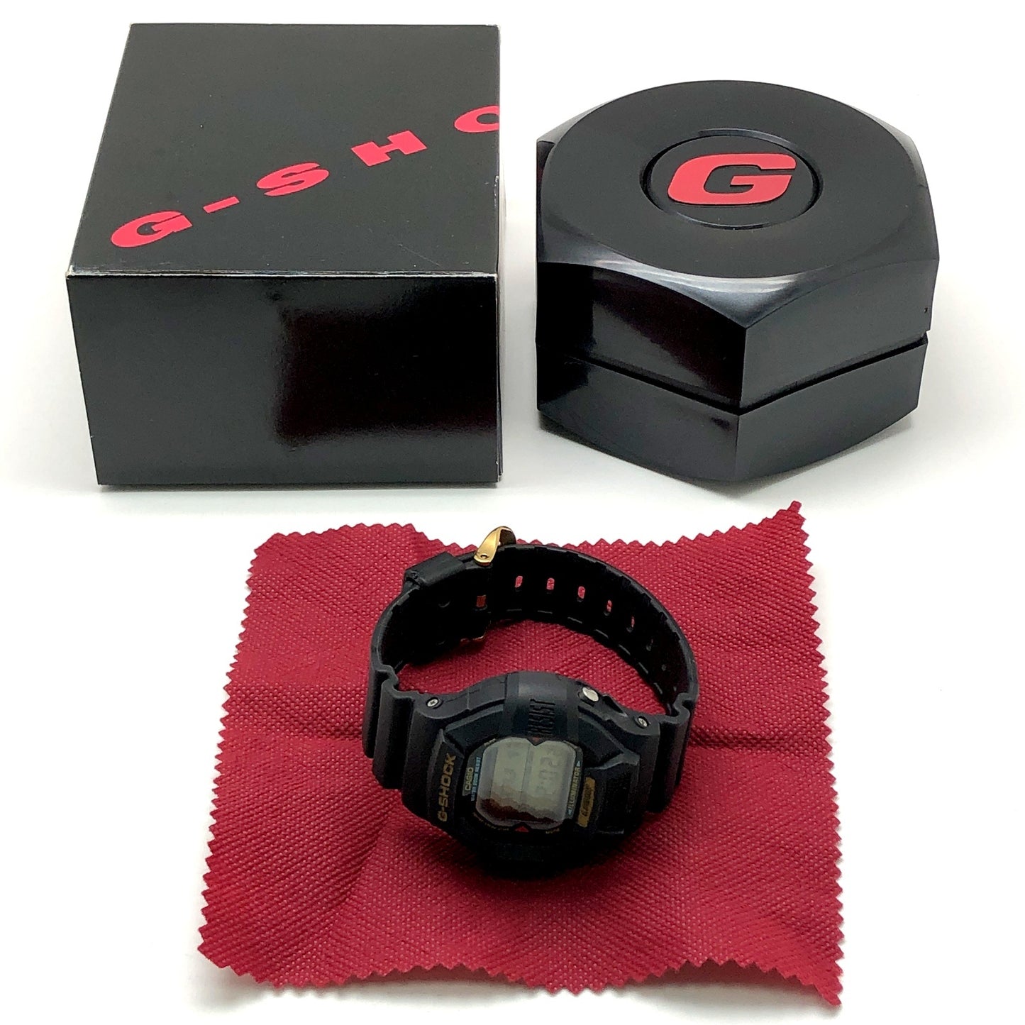 DW-8030G-1V 文字スクロール シルバー液晶 海外モデル