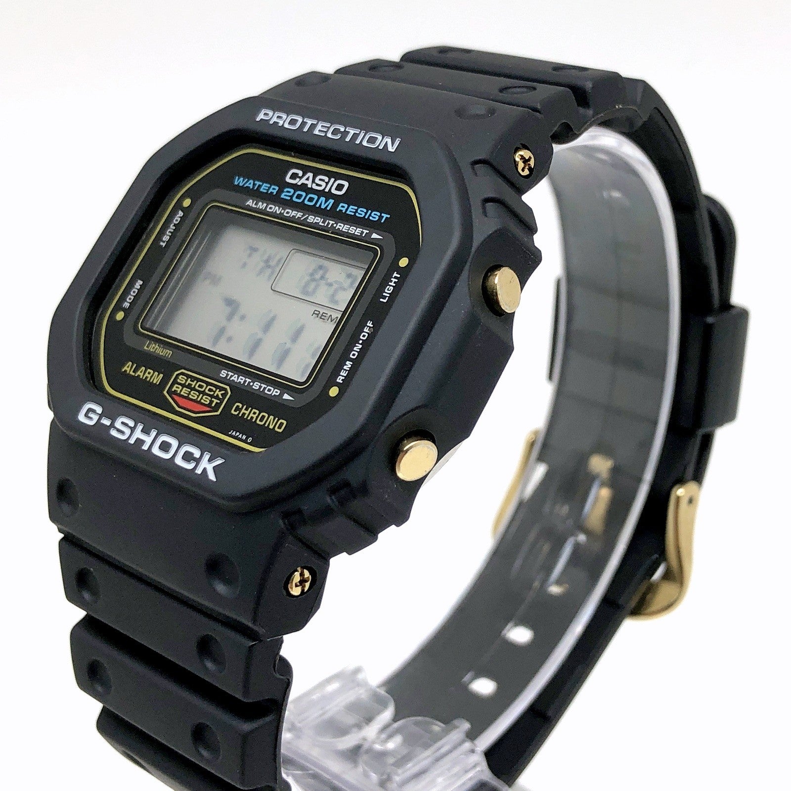 DW-5600C-9CV M901 海外スピードモデル M901 ゴールドVer. グリーン豆球