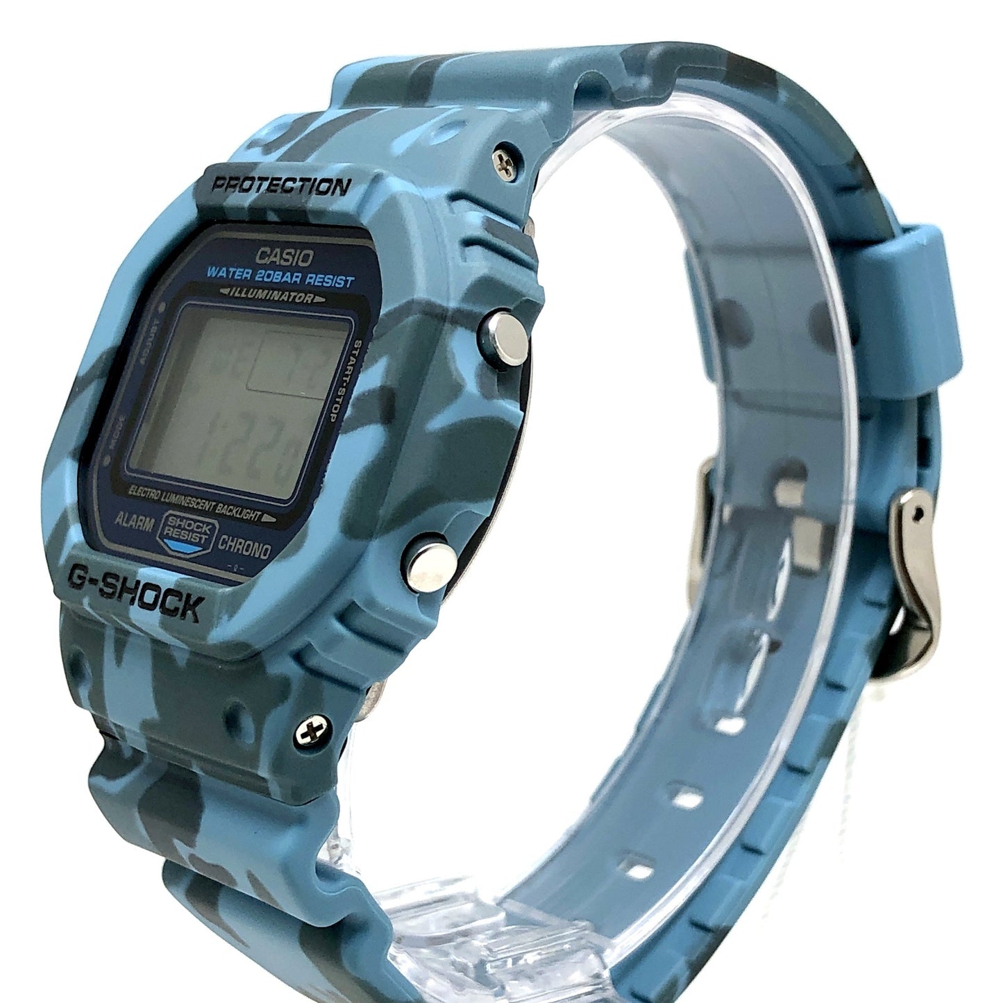 DW-5600CF-2 Gパイソン ブルーカモフラージュ