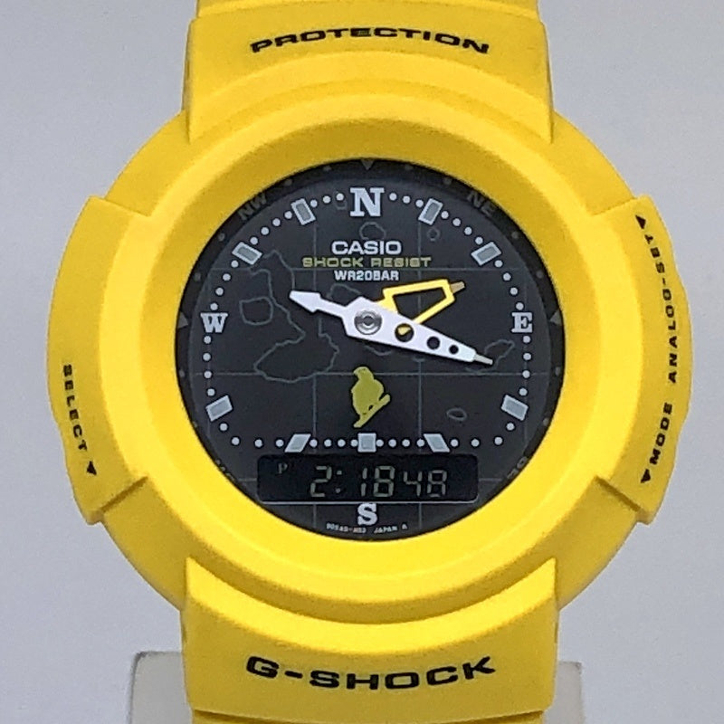 AW-500D-9E2T チャールズダーウィン ガラパゴス ブラックダイヤル