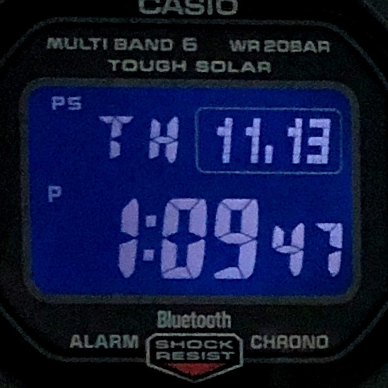 GW-B5600HR-1 Bluetooth搭載 コンポジットバンドモデル