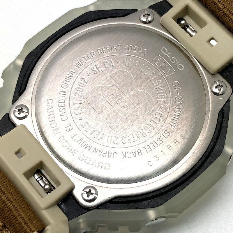 GA-2100HUF-5A HUF20周年記念 コラボレーションモデル