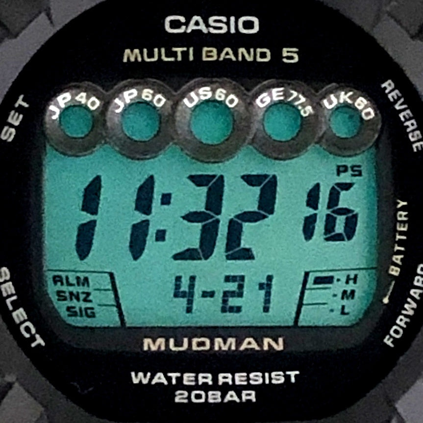 GW-9000-1 マッドマン 電波ソーラーモデル