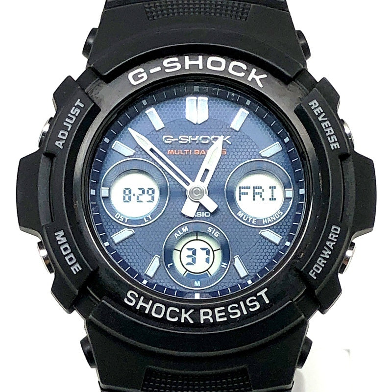 AWG-M100SB-2A アナデジ 電波ソーラーモデル