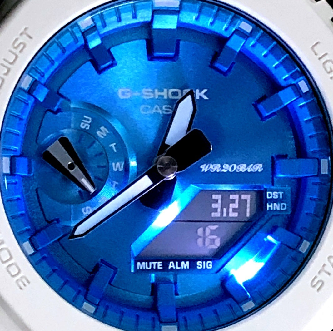 GA-2100WS-7A モンテディオ山形 2024年 コラボレーションモデル