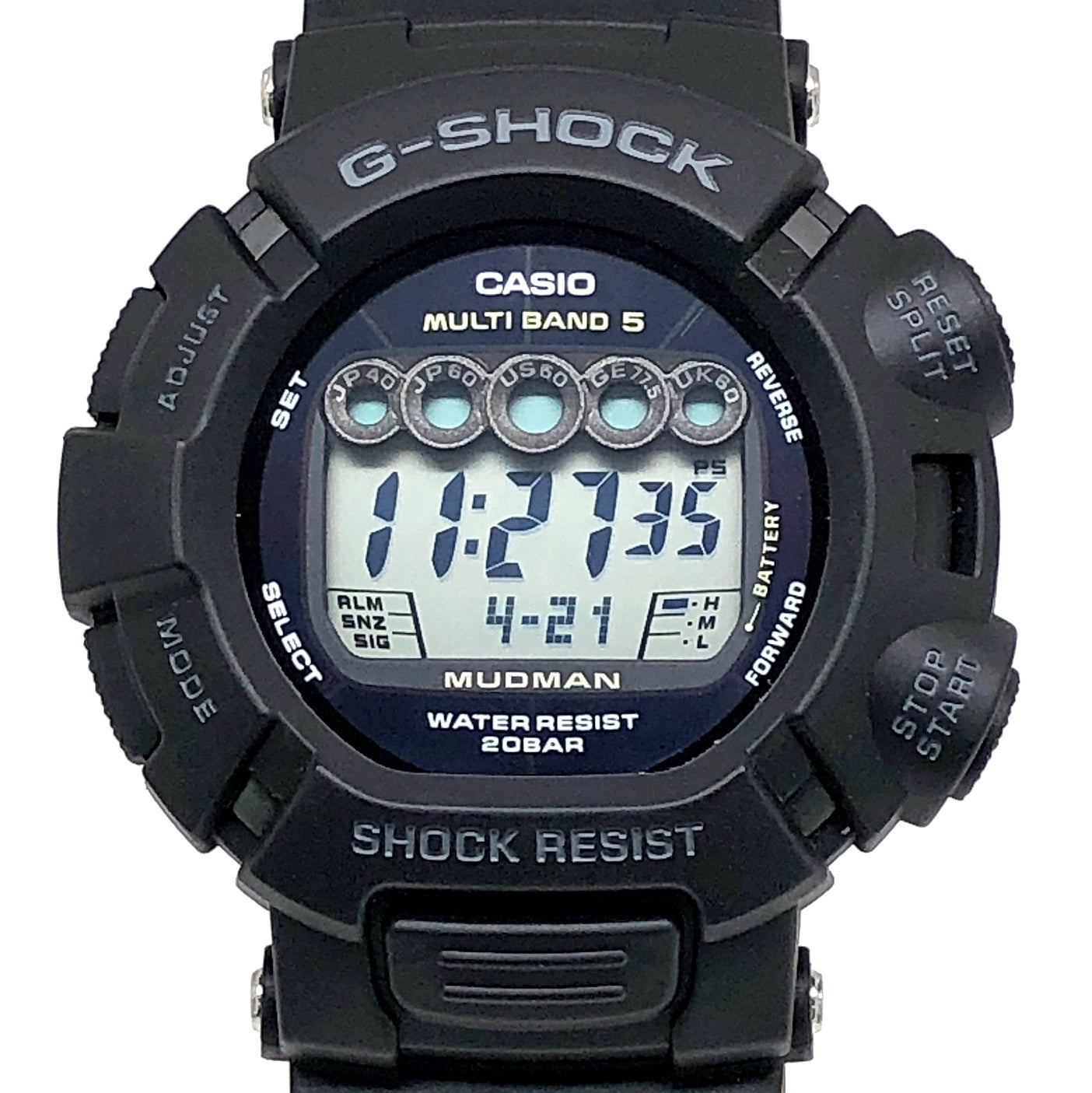 GW-9000-1 マッドマン 電波ソーラーモデル