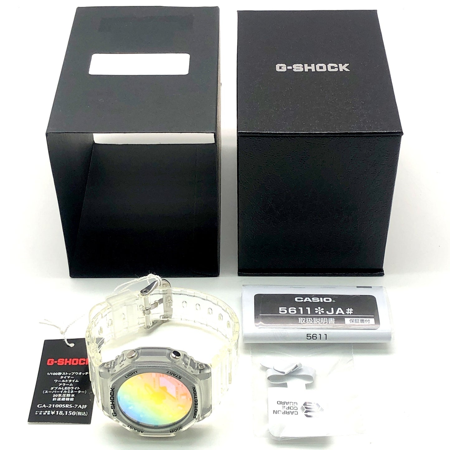 GA-2100SRS-7A イリデセントカラーシリーズ レインボー