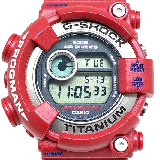 DW-8201GF-4 フロッグマン 赤蛙 パール調メタリックレッド