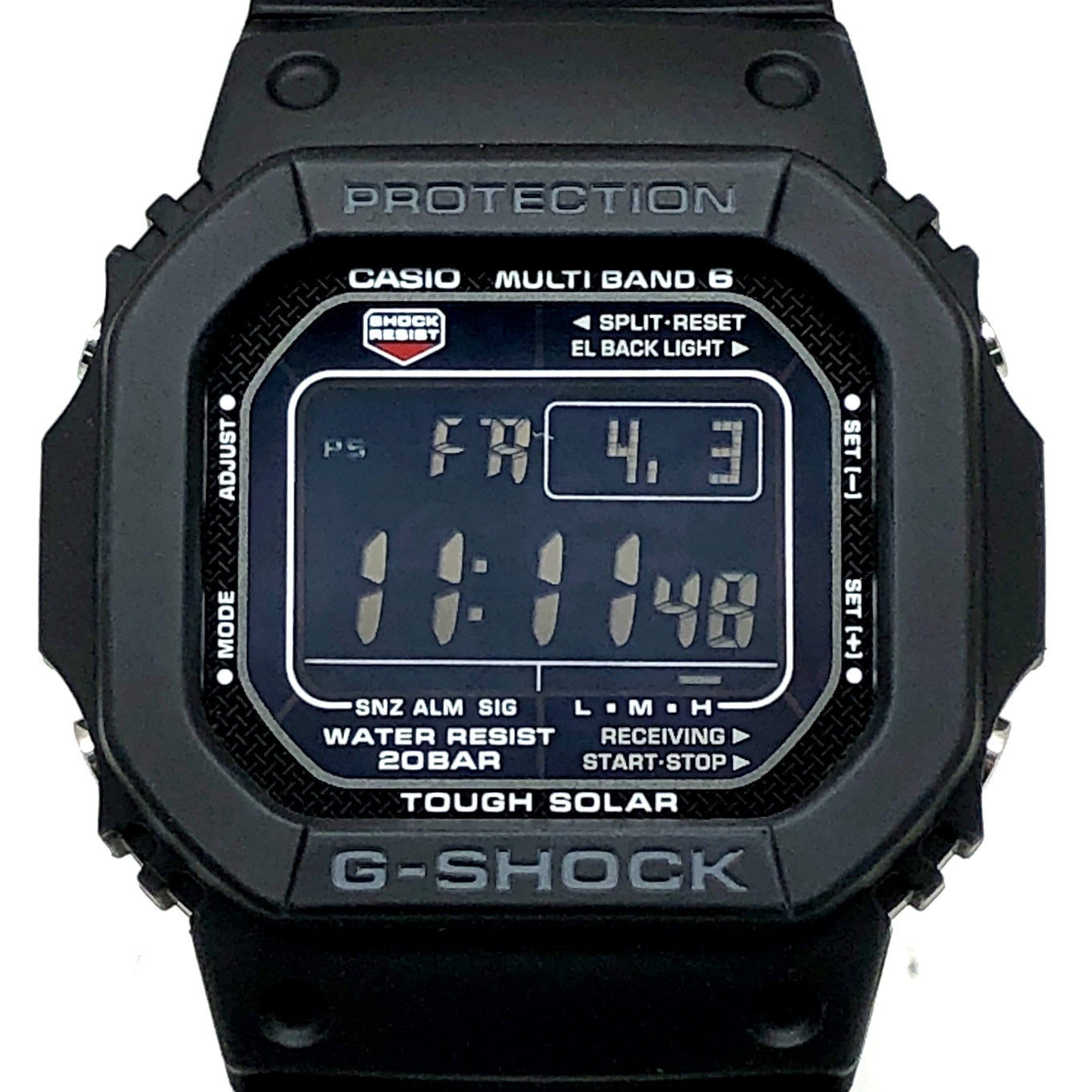 GW-M5610-1B 5600シリーズ 電波ソーラーモデル