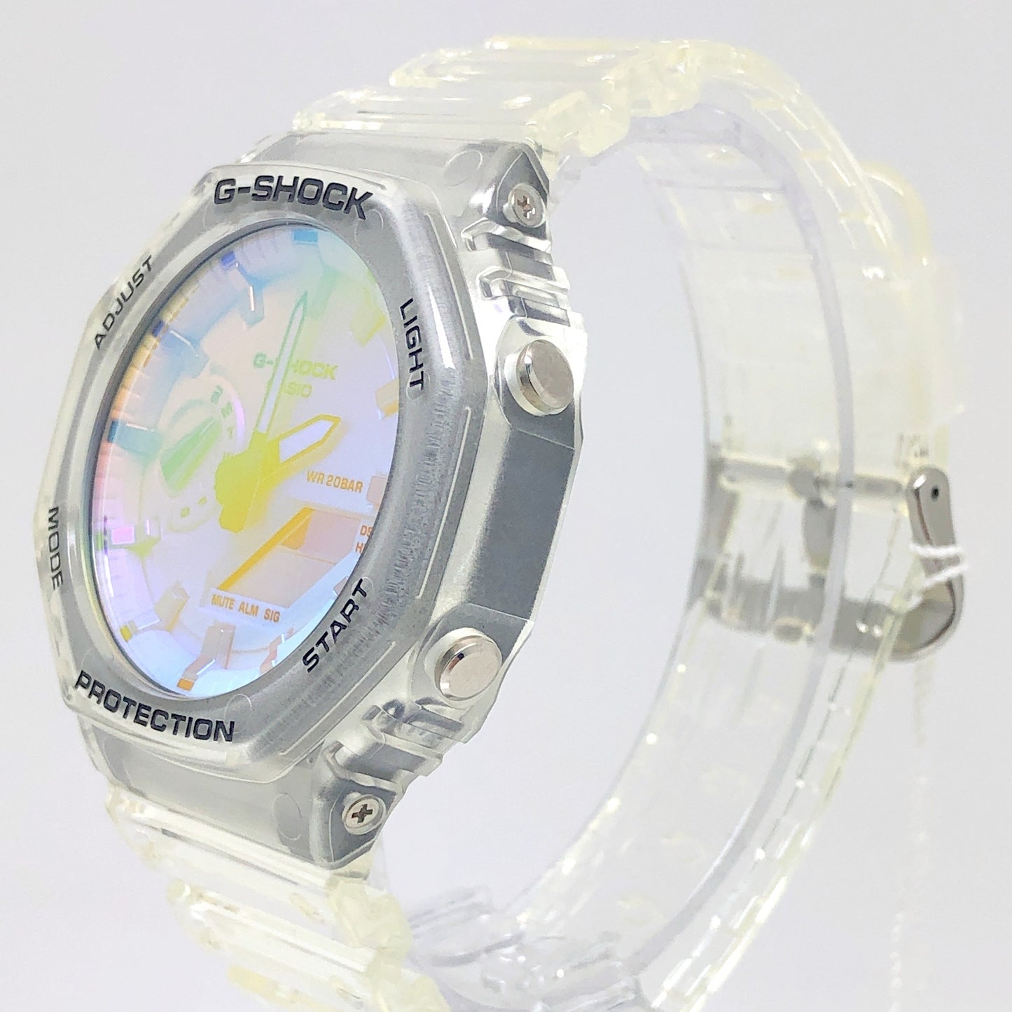 GA-2100SRS-7A イリデセントカラーシリーズ レインボー