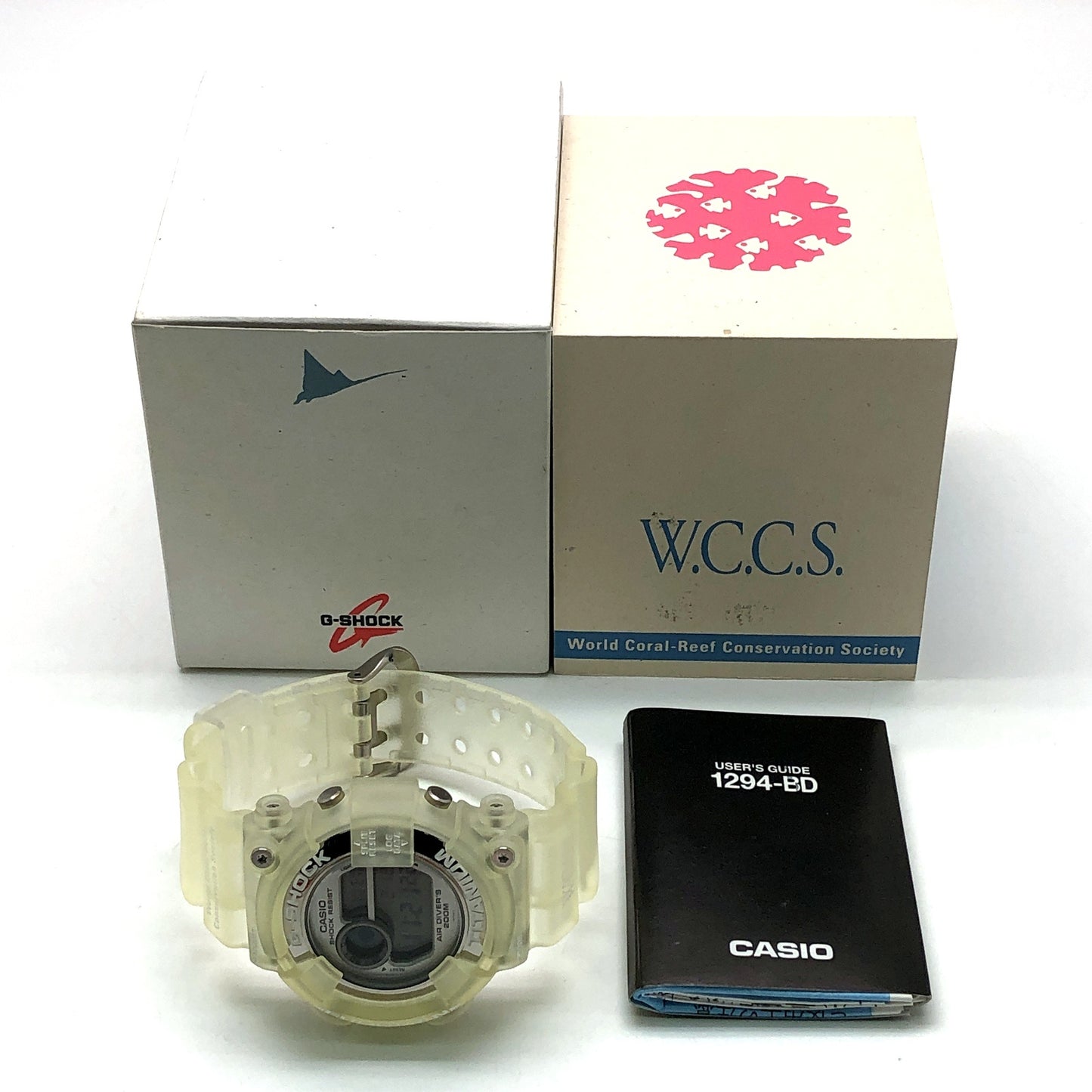 DW-8201WC-7T W.C.C.S. フロッグマン 白ロゴ トリプルマンタEL