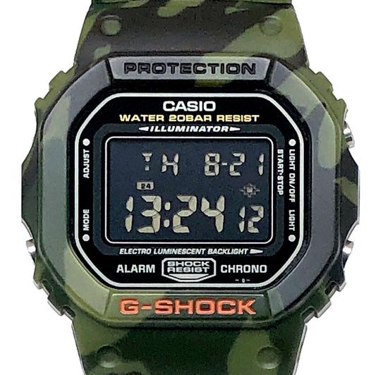 DW-5600CF-3 Gパイソン グリーンカモフラージュ