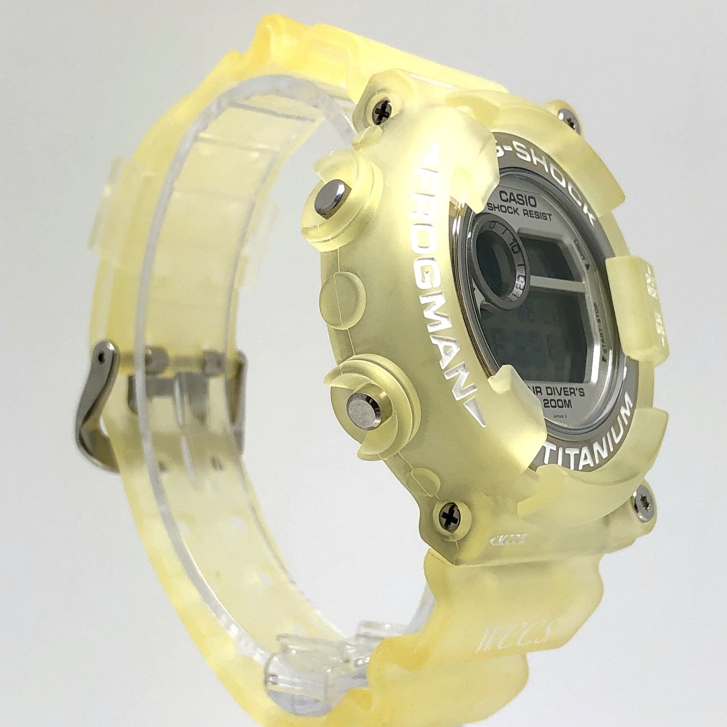 DW-8201WC-7T W.C.C.S. フロッグマン 白ロゴ トリプルマンタEL