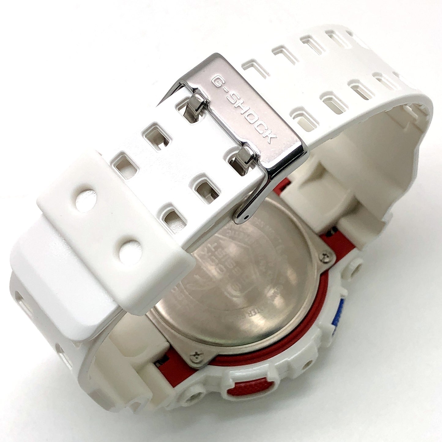 GA-110TR-7A ビッグケース ホワイトトリコロール