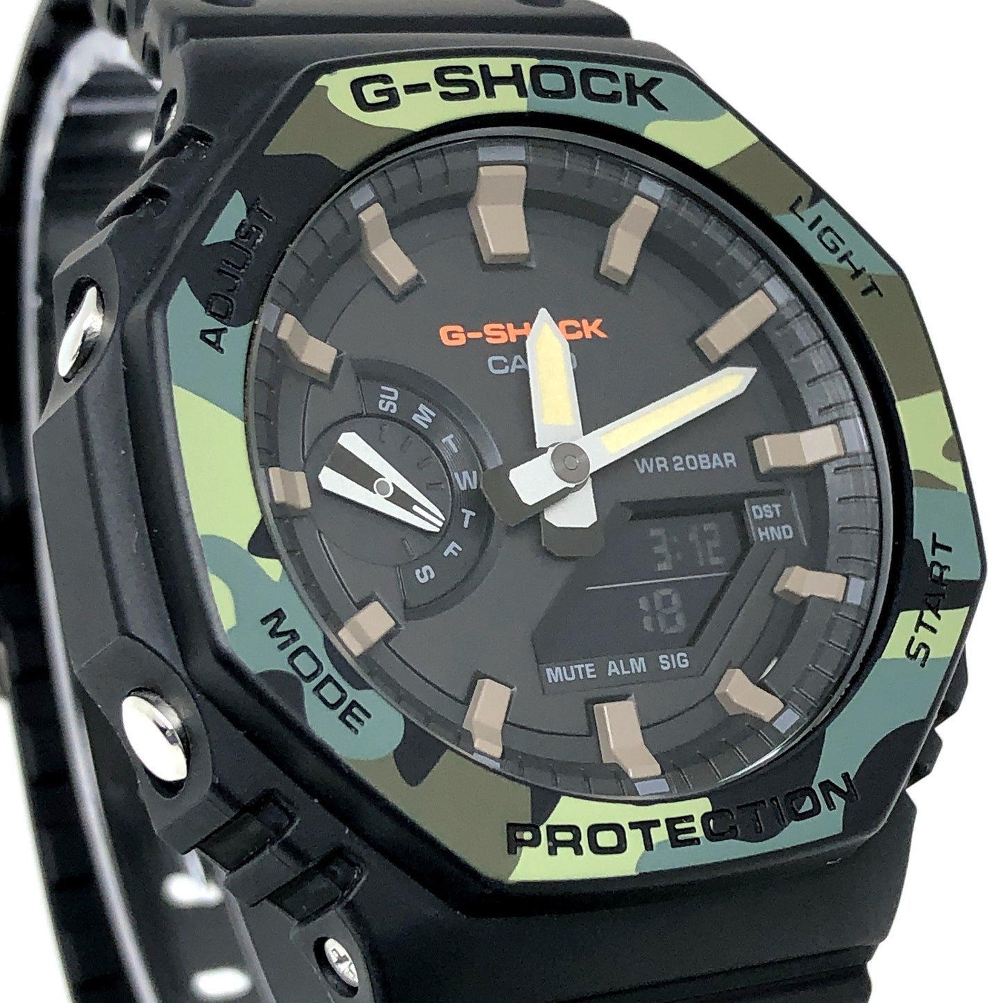 GA-2100SU-1A ユーティリティカラー カモフラージュ