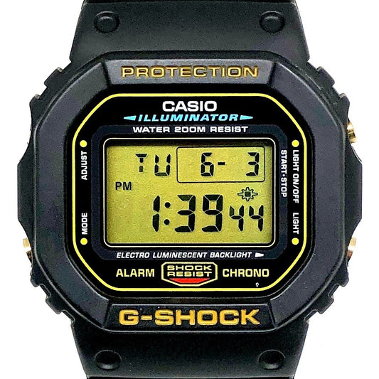 DW-5600EG-9 スピードモデル ゴールド液晶バージョン 海外モデル