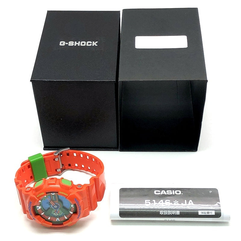 GA-110A-4 ビッグケース ハイパーカラーズ