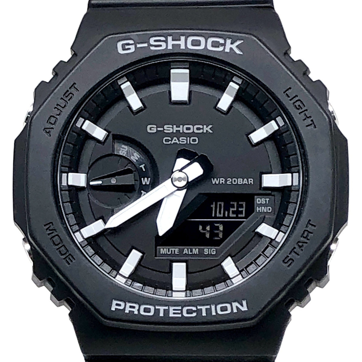 GA-2100-1A オクタゴン カシオーク ブラック