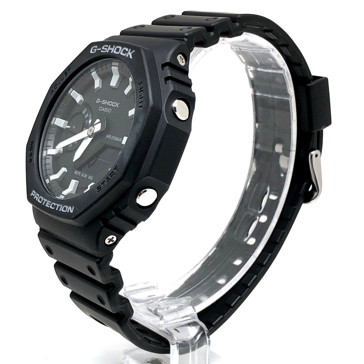 GA-2100-1A オクタゴン カシオーク ブラック