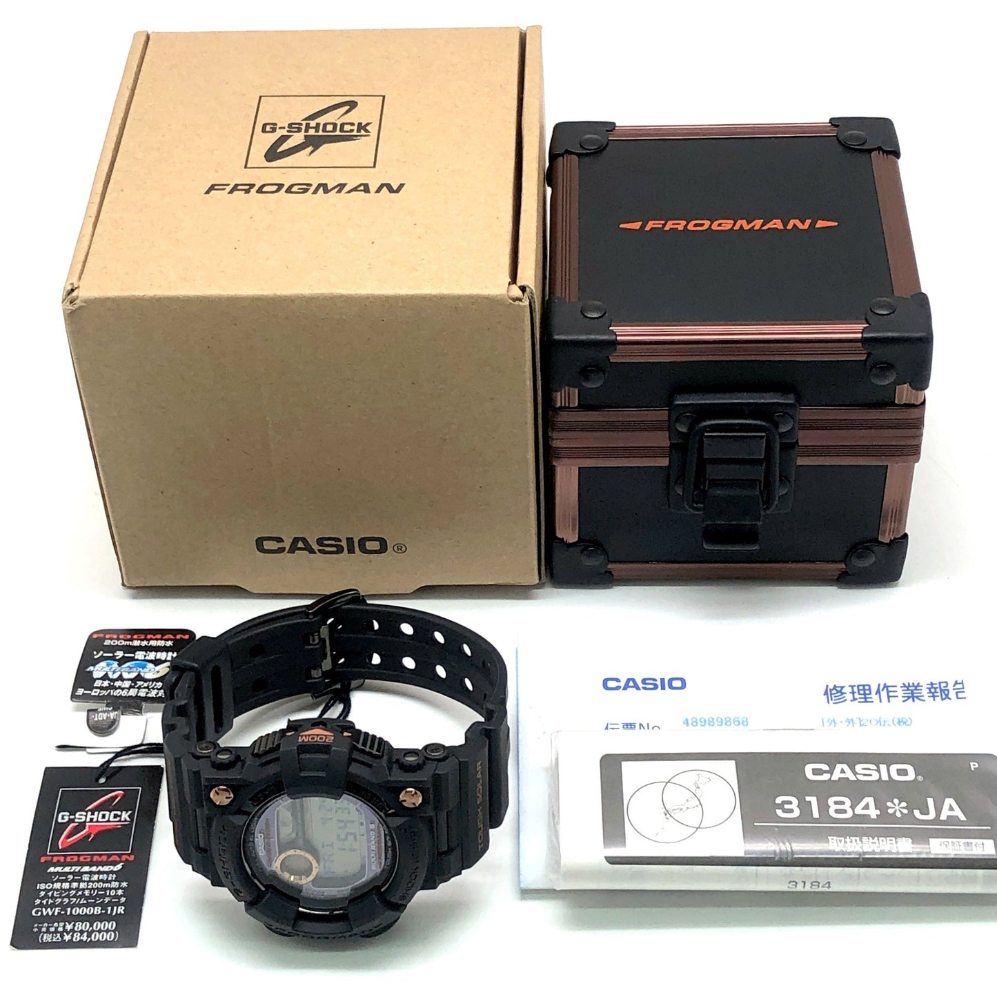 GWF-1000B-1 フロッグマン ローズゴールド スペシャルカラーモデル