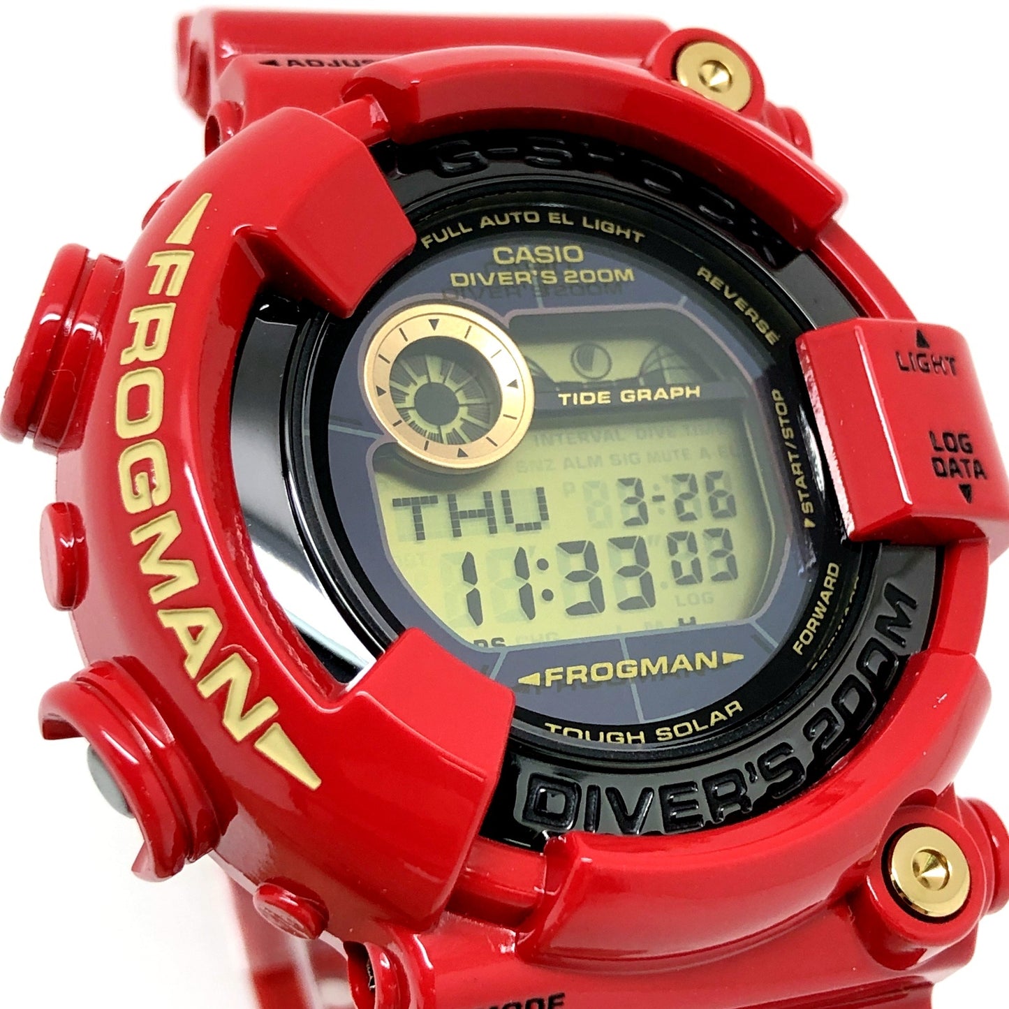 GF-8230A-4 Gショック30周年記念 ライジングレッド