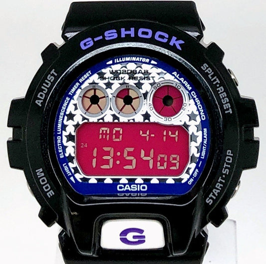 DW-6900SC-1 クレイジーカラーズ ヒップホップ ブラック×ホワイト