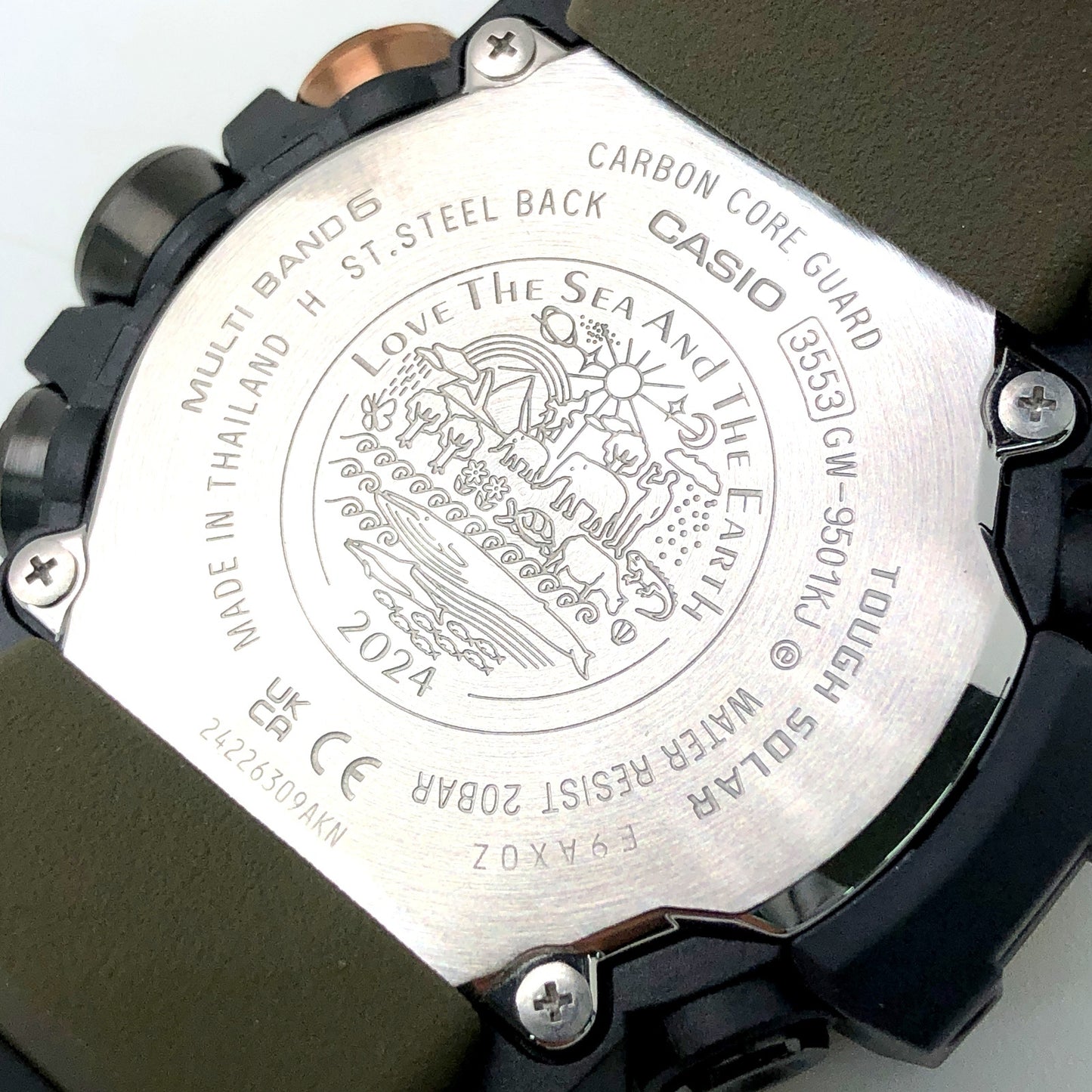 GW-9501KJ-8 アースウォッチ2014 シマフクロウ