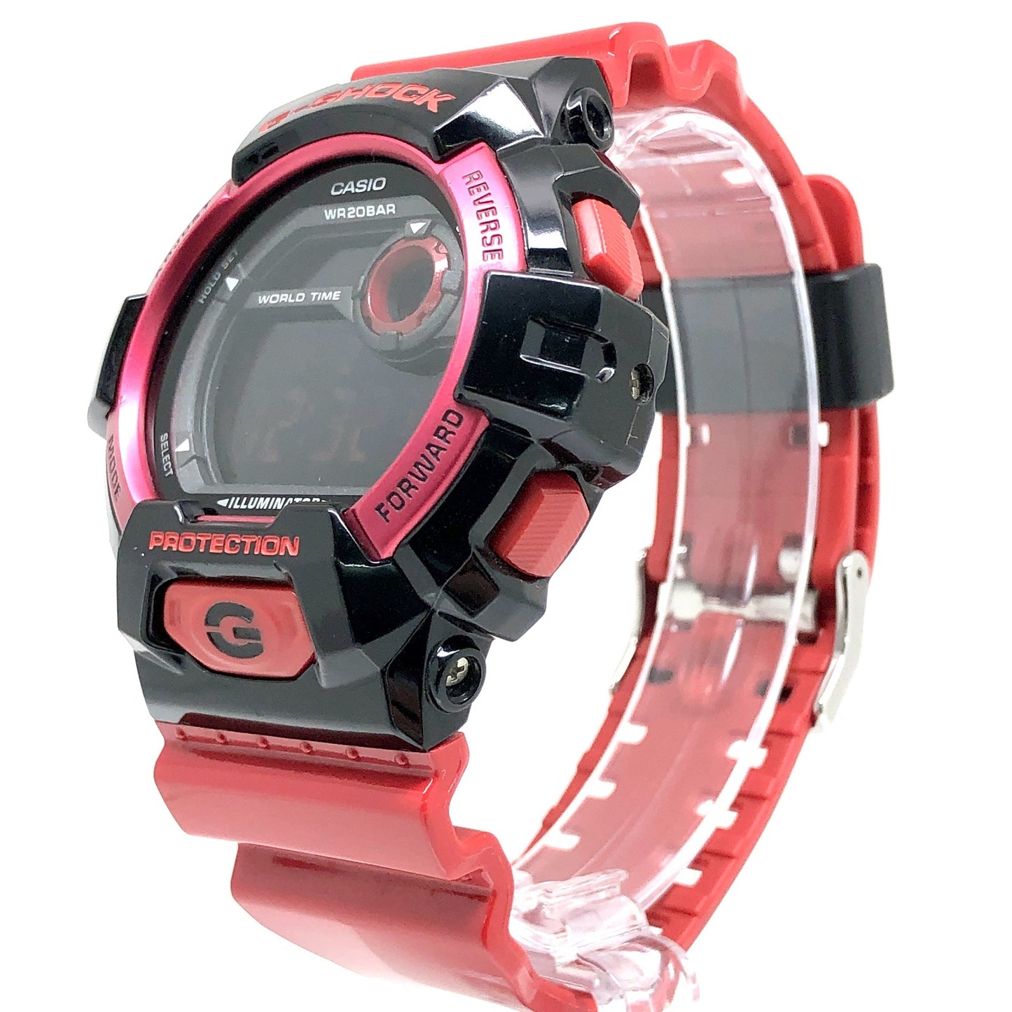 G-8900SC-1R クレイジーカラーズ ブラック×レッド