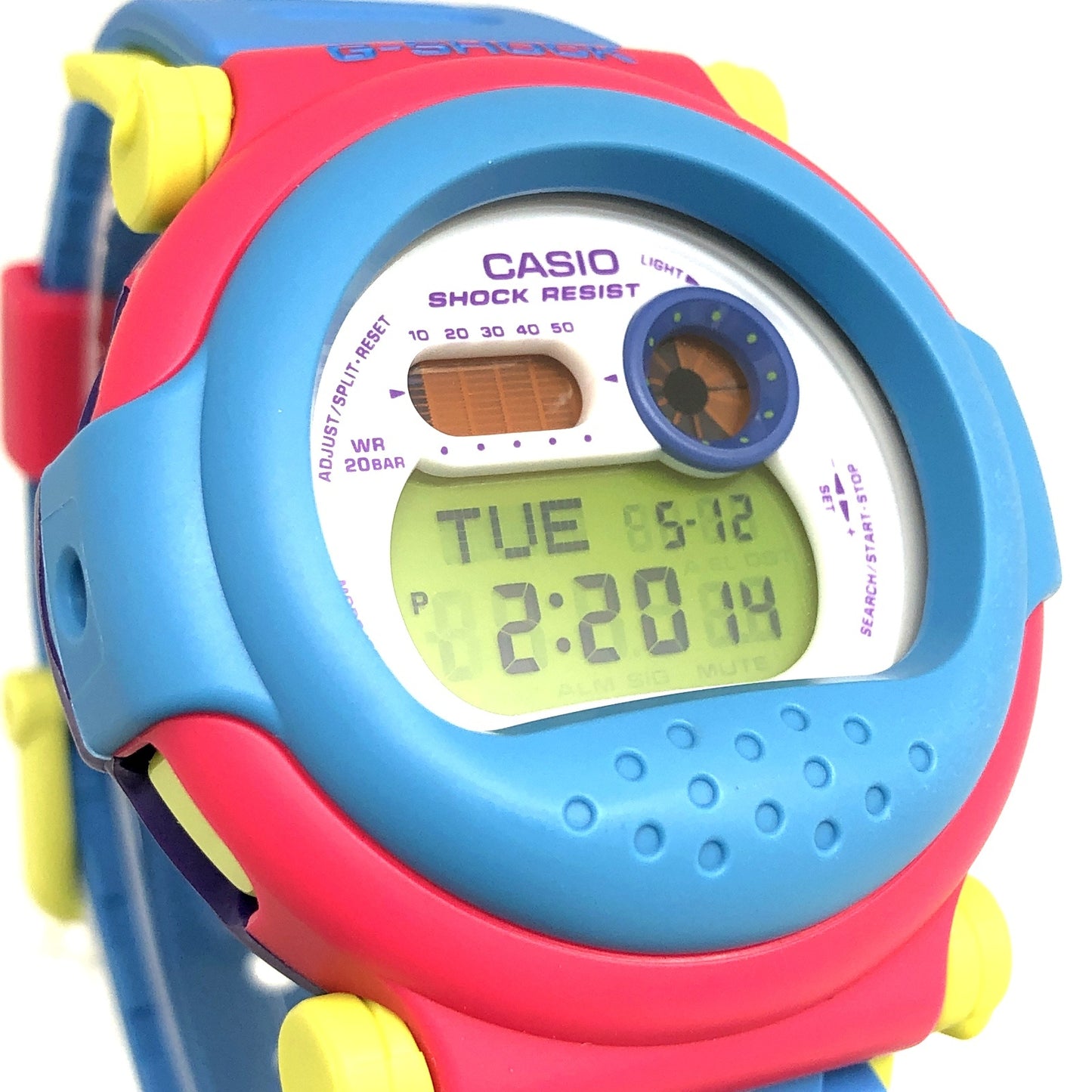 G-001-2 復刻ジェイソン マルチカラー ブルー×ピンク