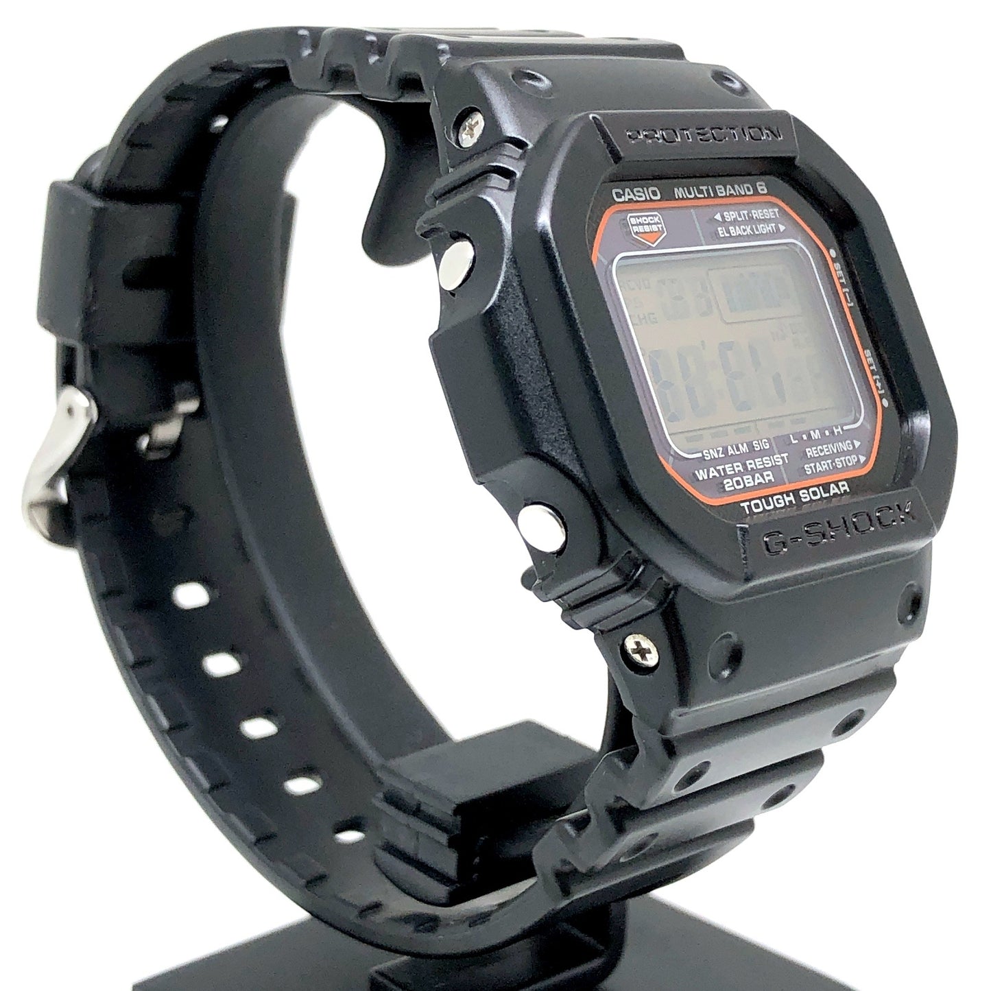 GW-M5610R-1 電波ソーラー オレンジ液晶モデル