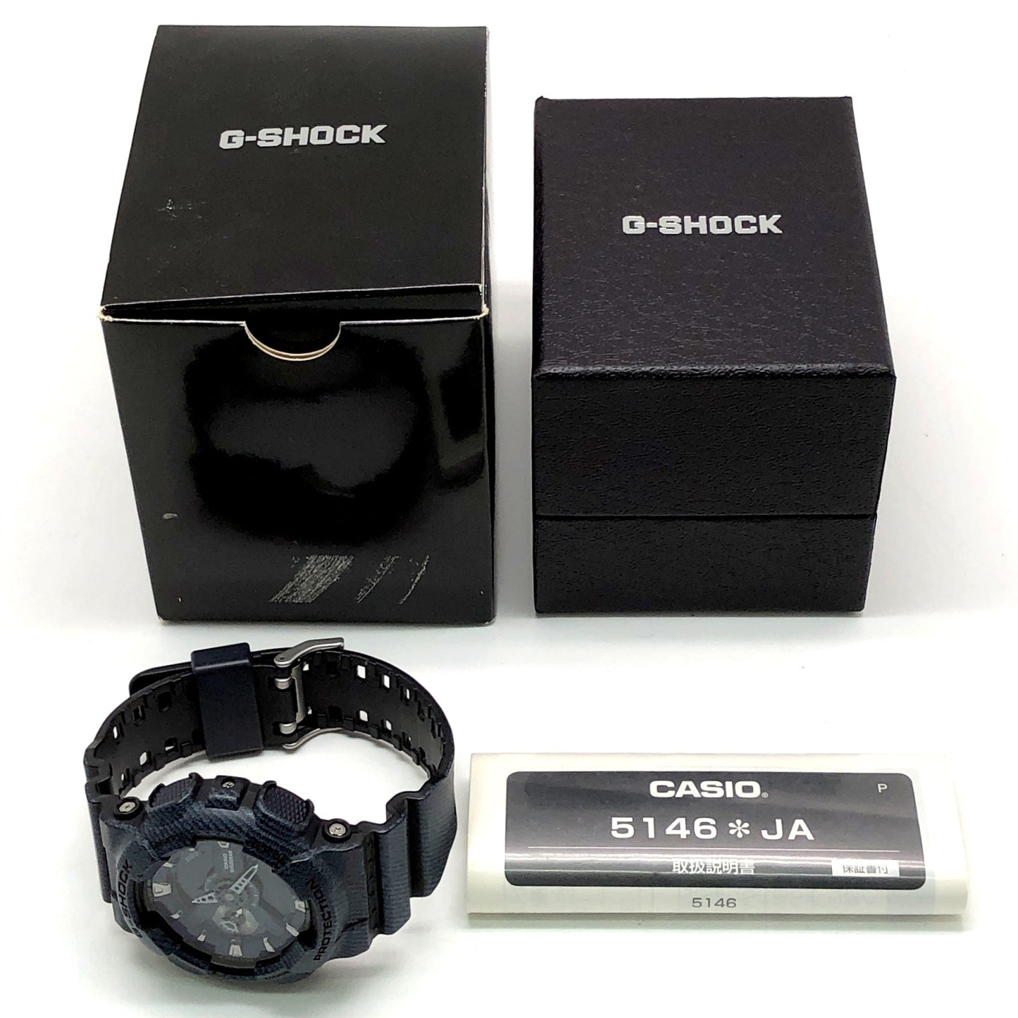 GA-110DC-1A ビッグケース デニムカラー