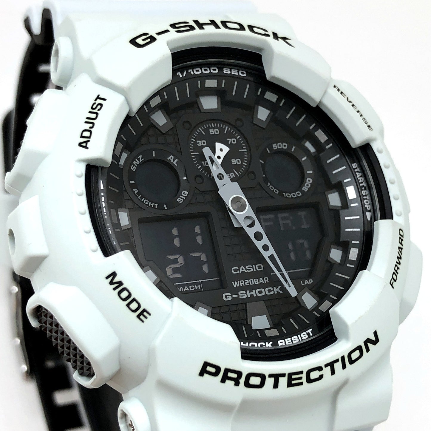 GA-100L-7A ビッグケース ミリタリーカラー