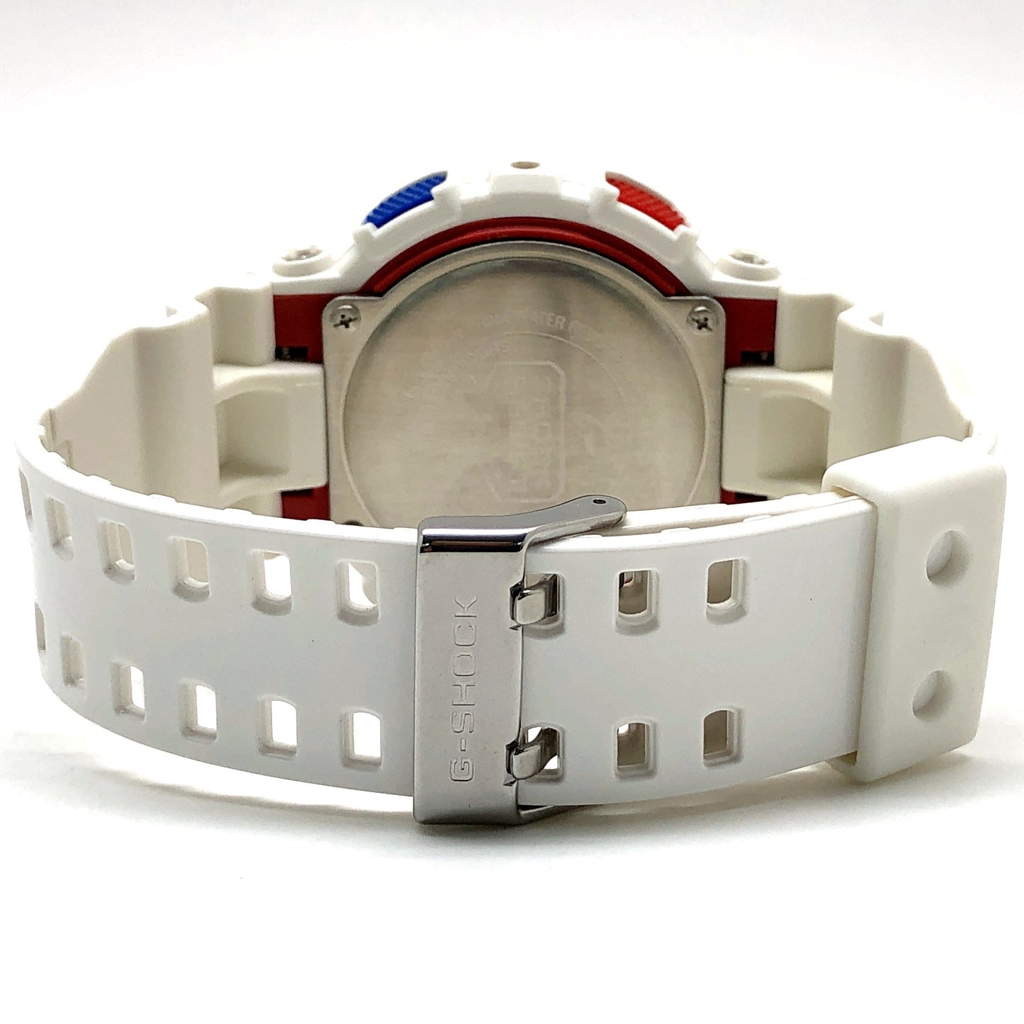 GA-110TR-7A ビッグケース ホワイトトリコロール