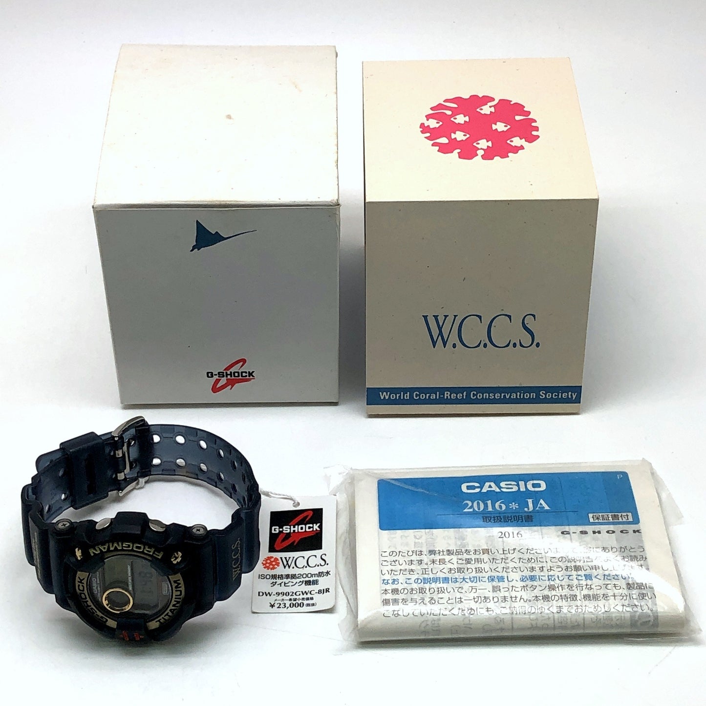 DW-9902GWC-8 フロッグマン WCCS ブラックスケルトン