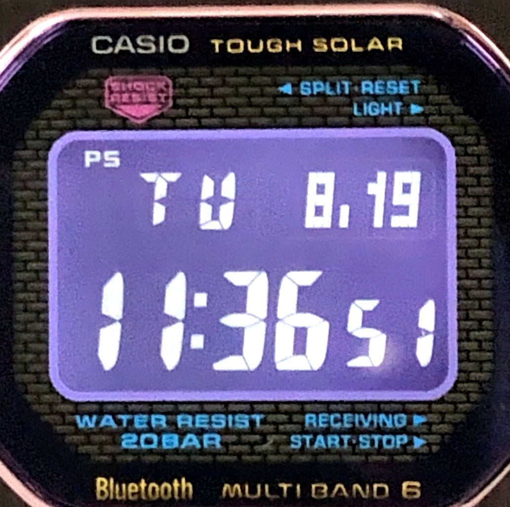 GMW-B5000PB-6 フルメタル パープル バイカラー