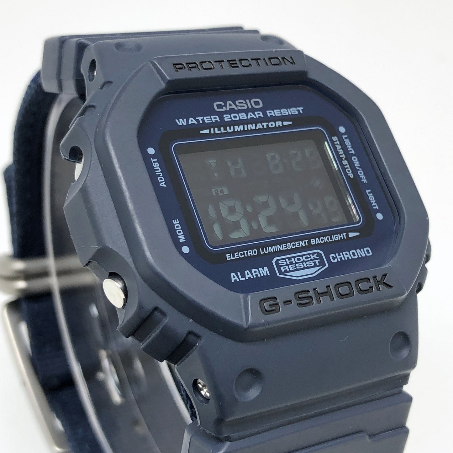 DW-5600LU-2 ミリタリーテイスト リバーシブルナイロンバンド