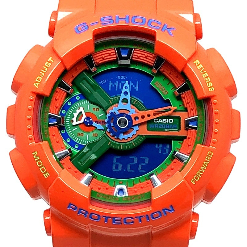GA-110A-4 ビッグケース ハイパーカラーズ