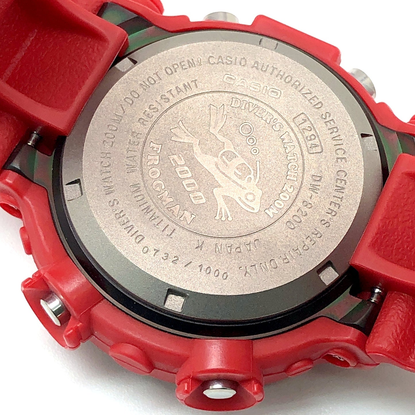 DW-8200NT-4 フロッグマン2000 シリアルナンバー入り