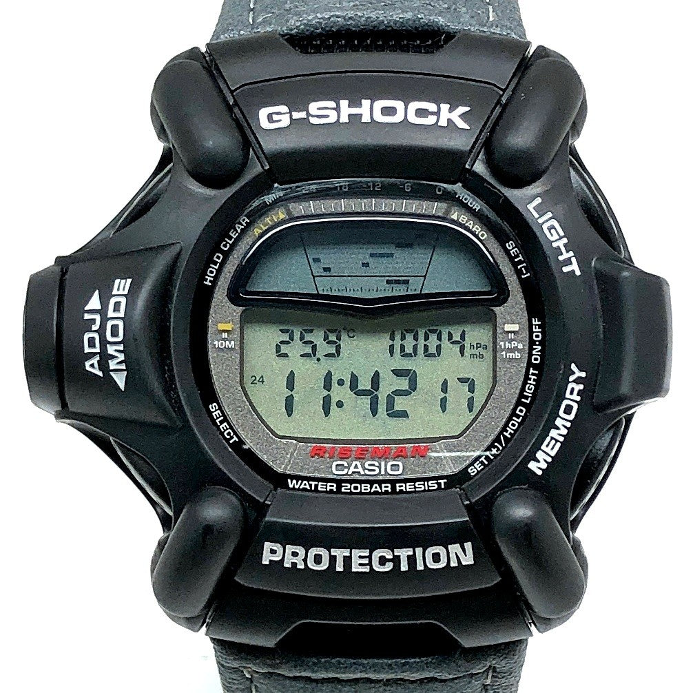 CASIO CASIO G SHOCK Riseman Men in Black DW 9100ZJ 1T Black