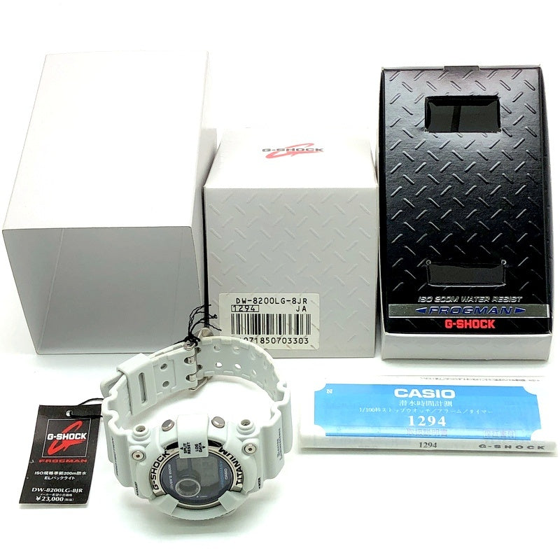 DW-8200LG-8 フロッグマン メンインホワイトグレー